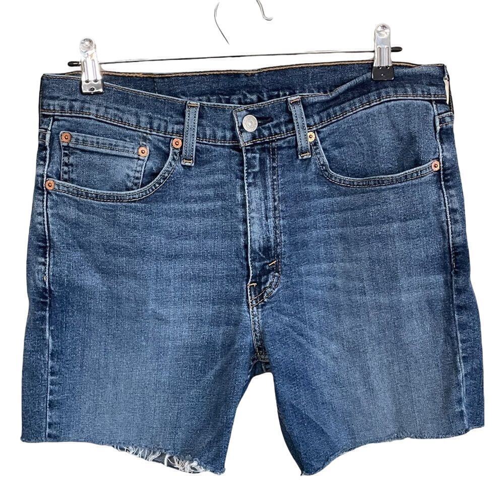 Levi 515 Blue Jean Shorts Women's 14/32‎ Denim Western Festival
